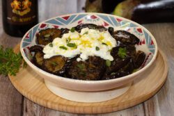 aubergines confites