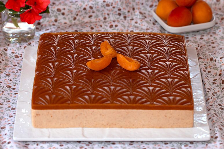 entremet abricots