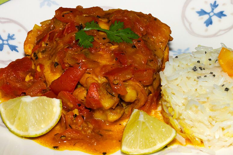 cari de poulet
