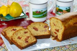 cake aux coings rôtis