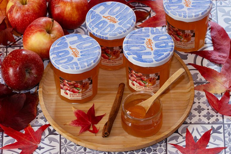 gelée de pommes au cidre