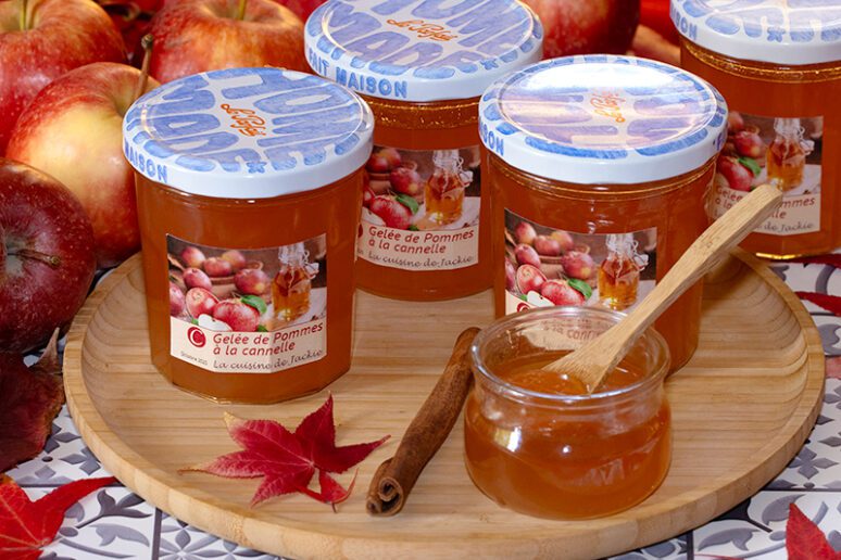 gelée de pommes au cidre