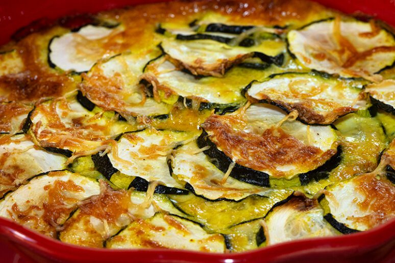 gratin de courgettes