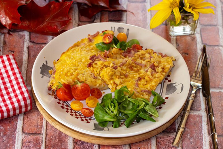 omelette aux crozets