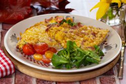omelette aux crozets
