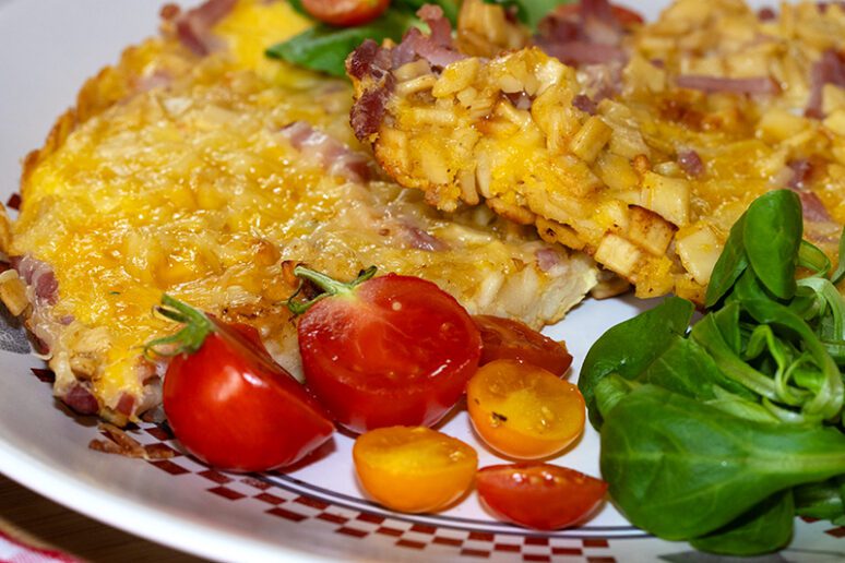 omelette aux crozets