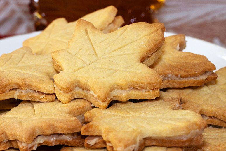 sablés feuilles d’érable