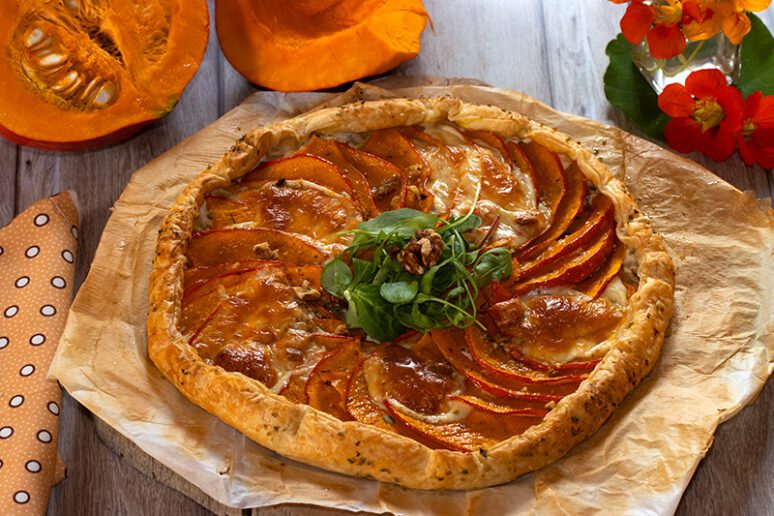 tarte rustique potimarron