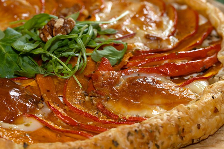 tarte rustique potimarron