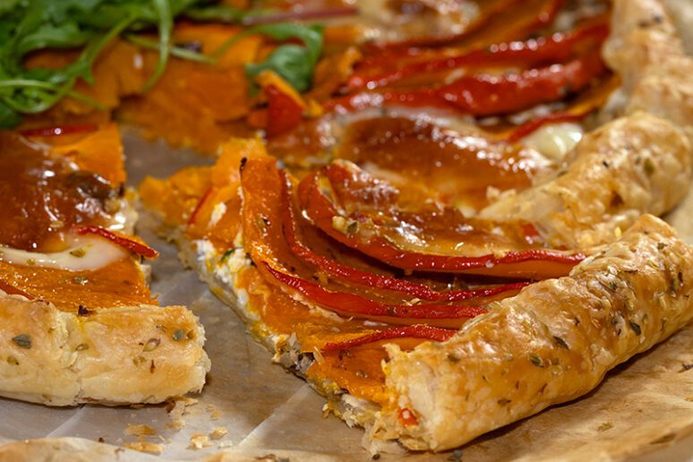 tarte rustique potimarron