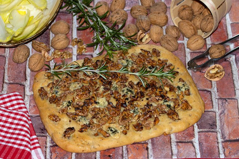 focaccia aux noix