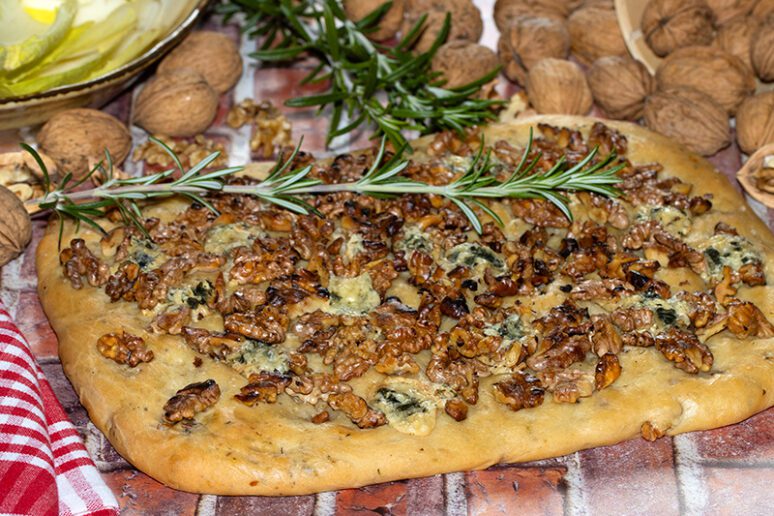 focaccia aux noix