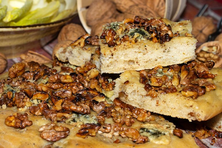 focaccia aux noix