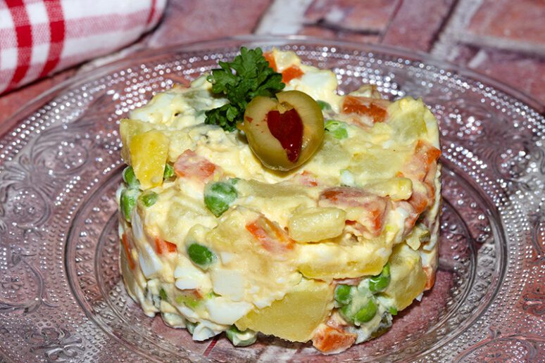 salade russe Olivier