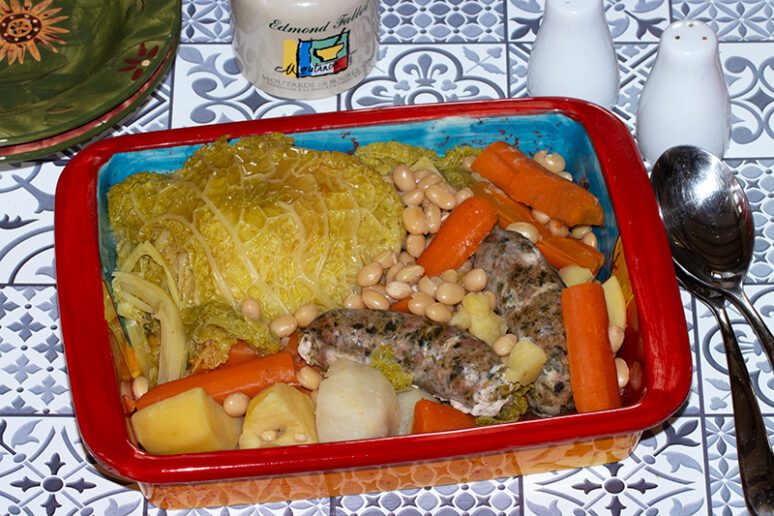 potée à la saucisses aux chou