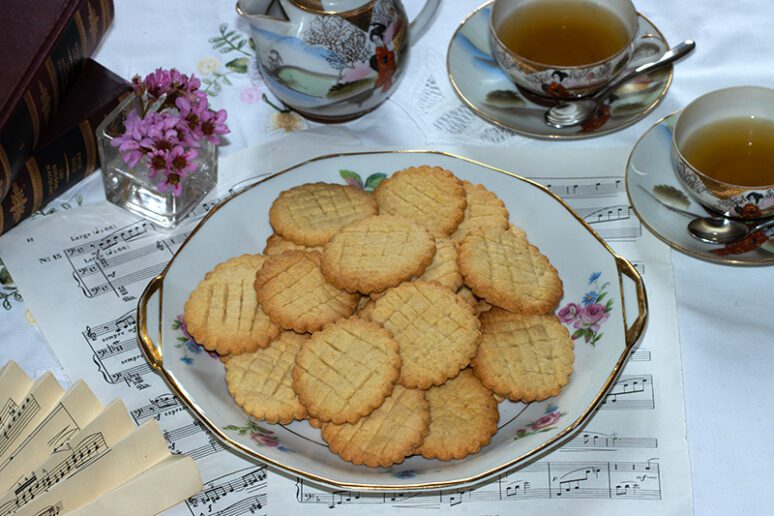 sablés à la fleur d’oranger