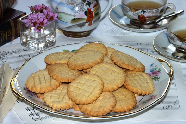 sablés à la fleur d’oranger