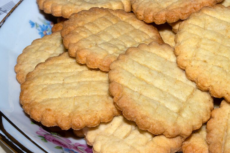 sablés à la fleur d’oranger