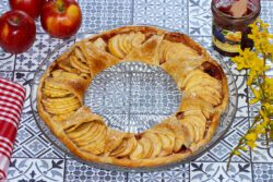 tarte couronne pommes