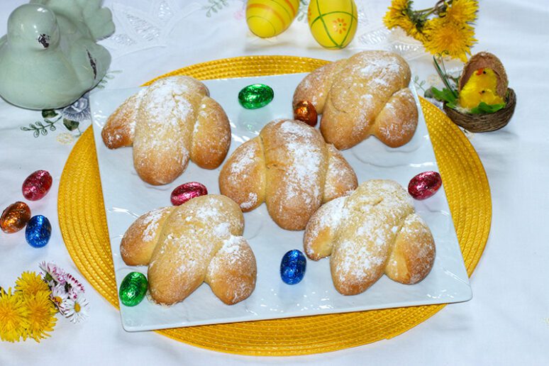 minis colombes de Pâques