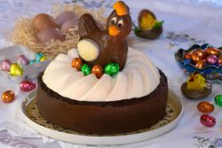 gâteau nid de Pâques