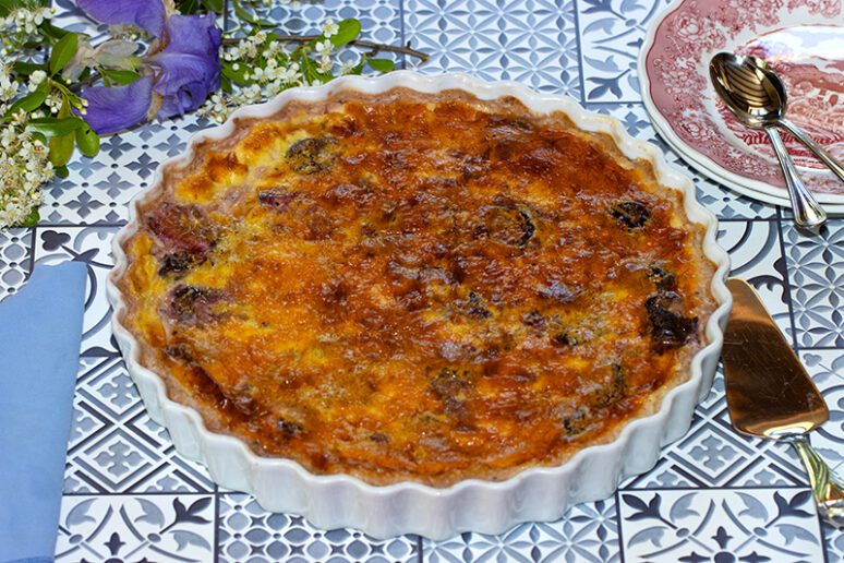 flan aux quetsches