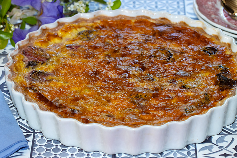 flan aux quetsches