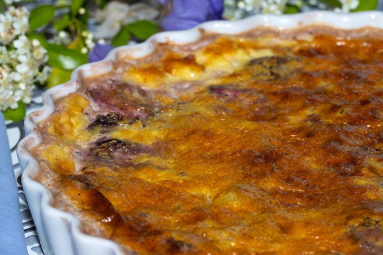 flan aux quetsches