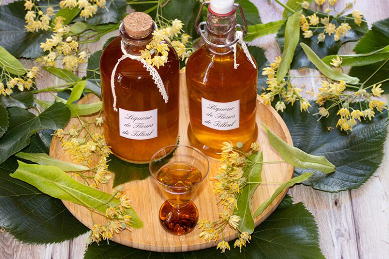 liqueur aux fleurs de tilleul