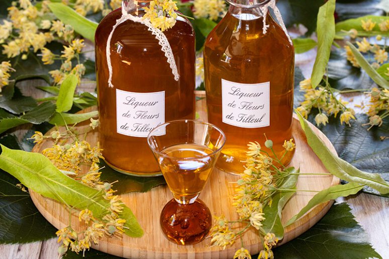 liqueur aux fleurs de tilleul
