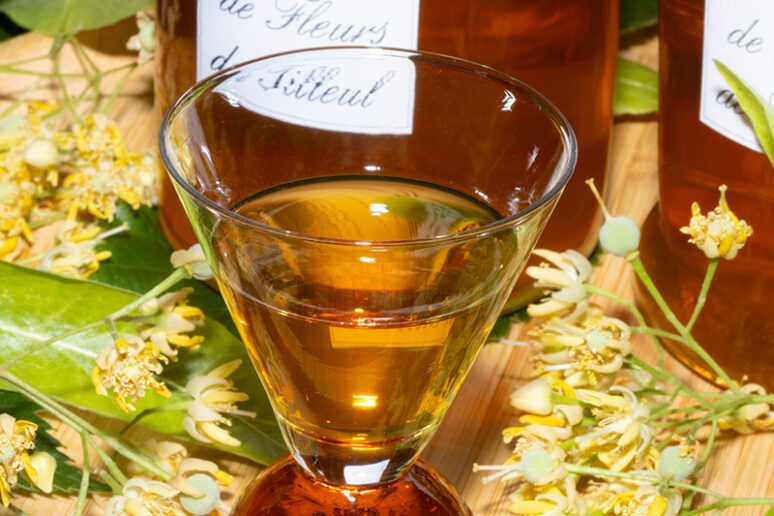 liqueur aux fleurs de tilleul