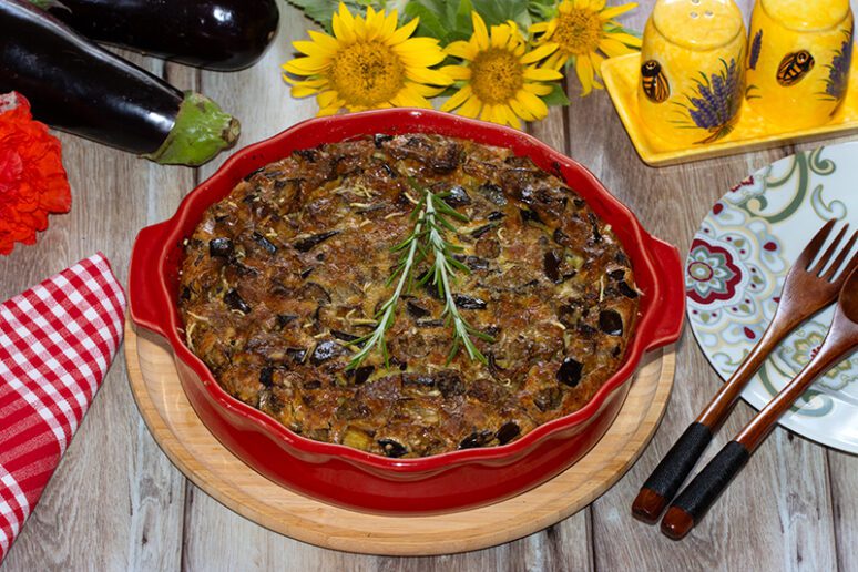 clafoutis d’aubergines