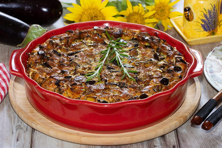 clafoutis d’aubergines