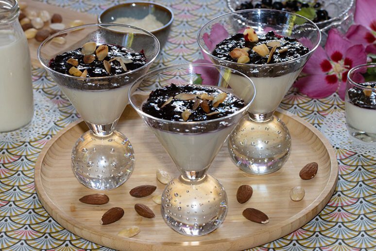 panna cotta amande