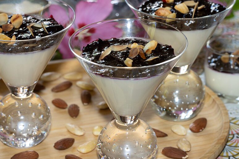 panna cotta amande