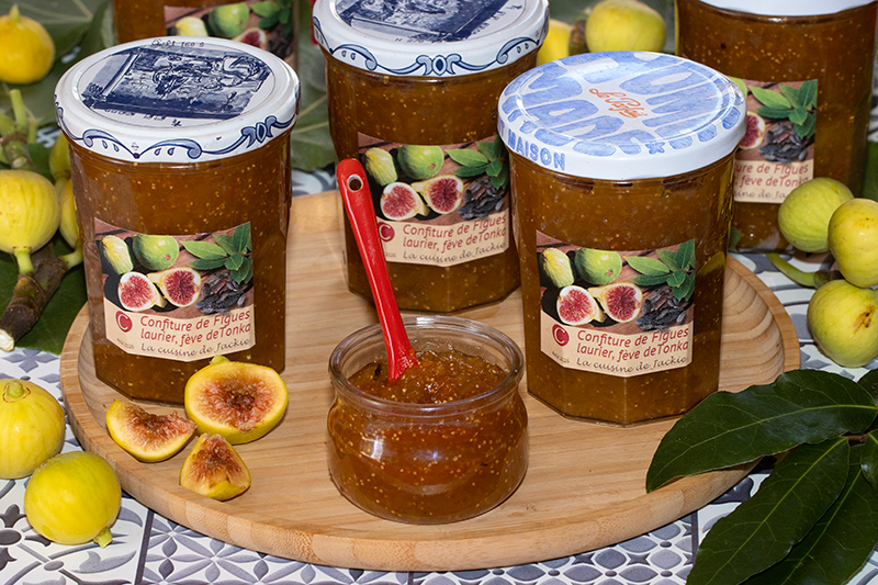 confiture de figues blanches