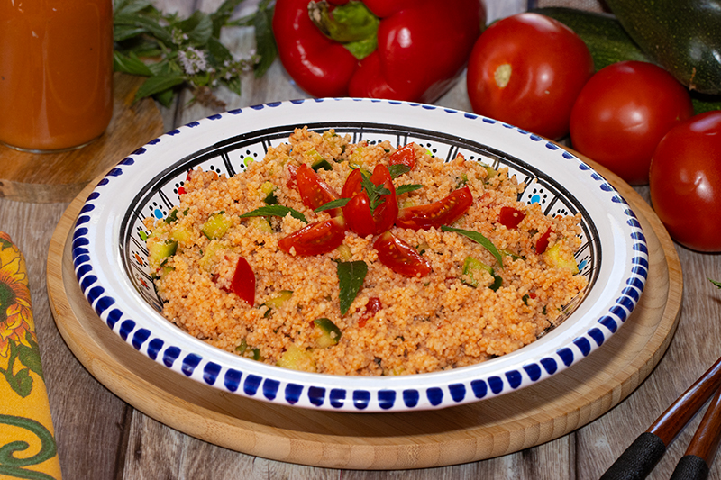 taboulé au gaspacho