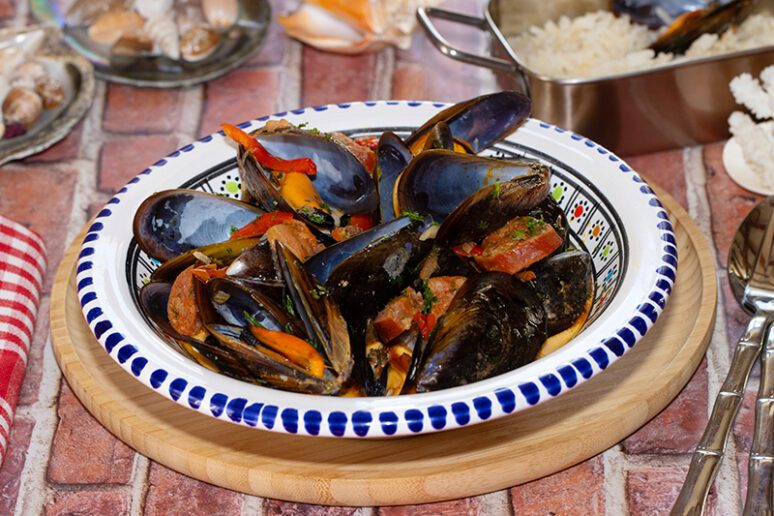 moules chorizo