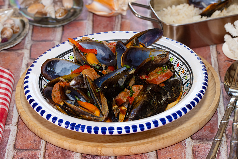 moules chorizo