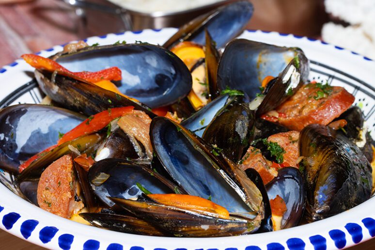 moules chorizo