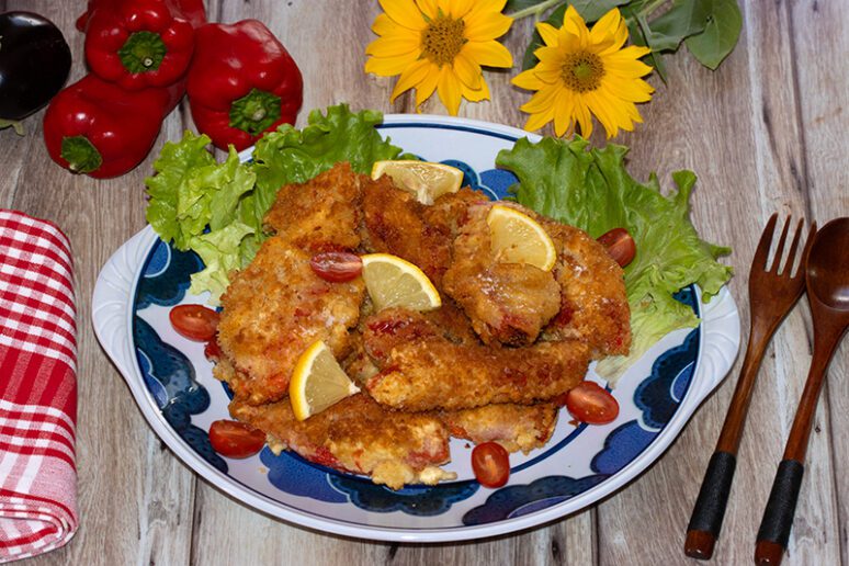 poivrons farcis panés