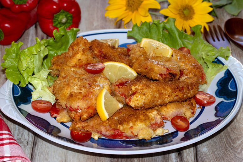 poivrons farcis panés