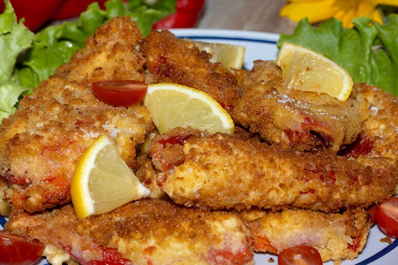 poivrons farcis panés
