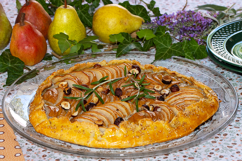 tarte rustique poires