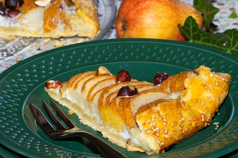 tarte rustique poires