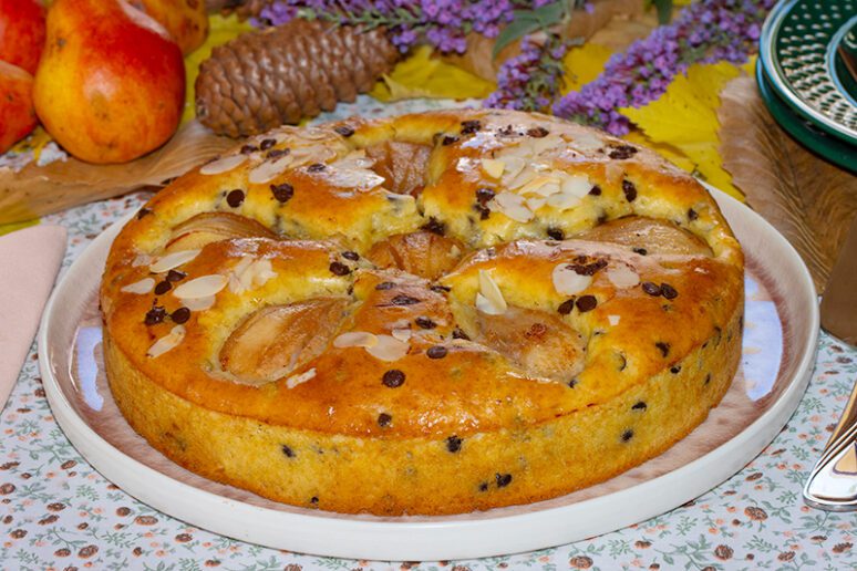 gâteau poires chocolat