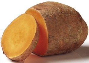 patate douce cuite