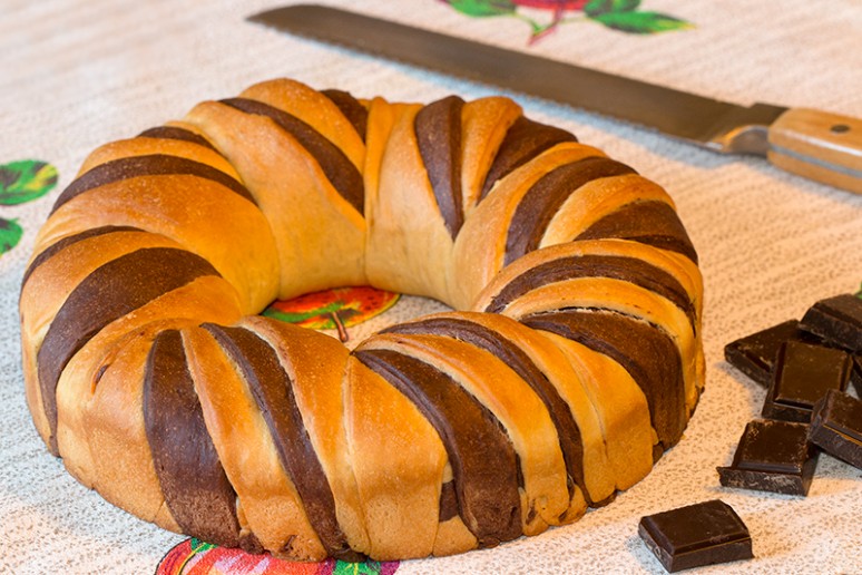brioche en couronne