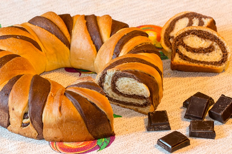 brioche en couronne