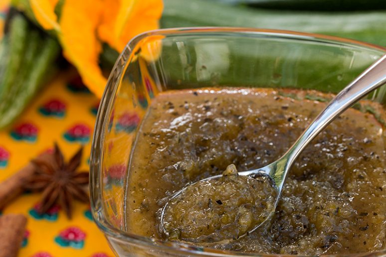 confiture de courgettes